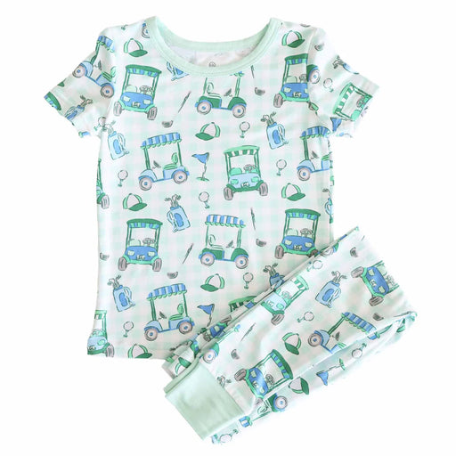 Birdie Babes Two Piece Pajama Set | Green