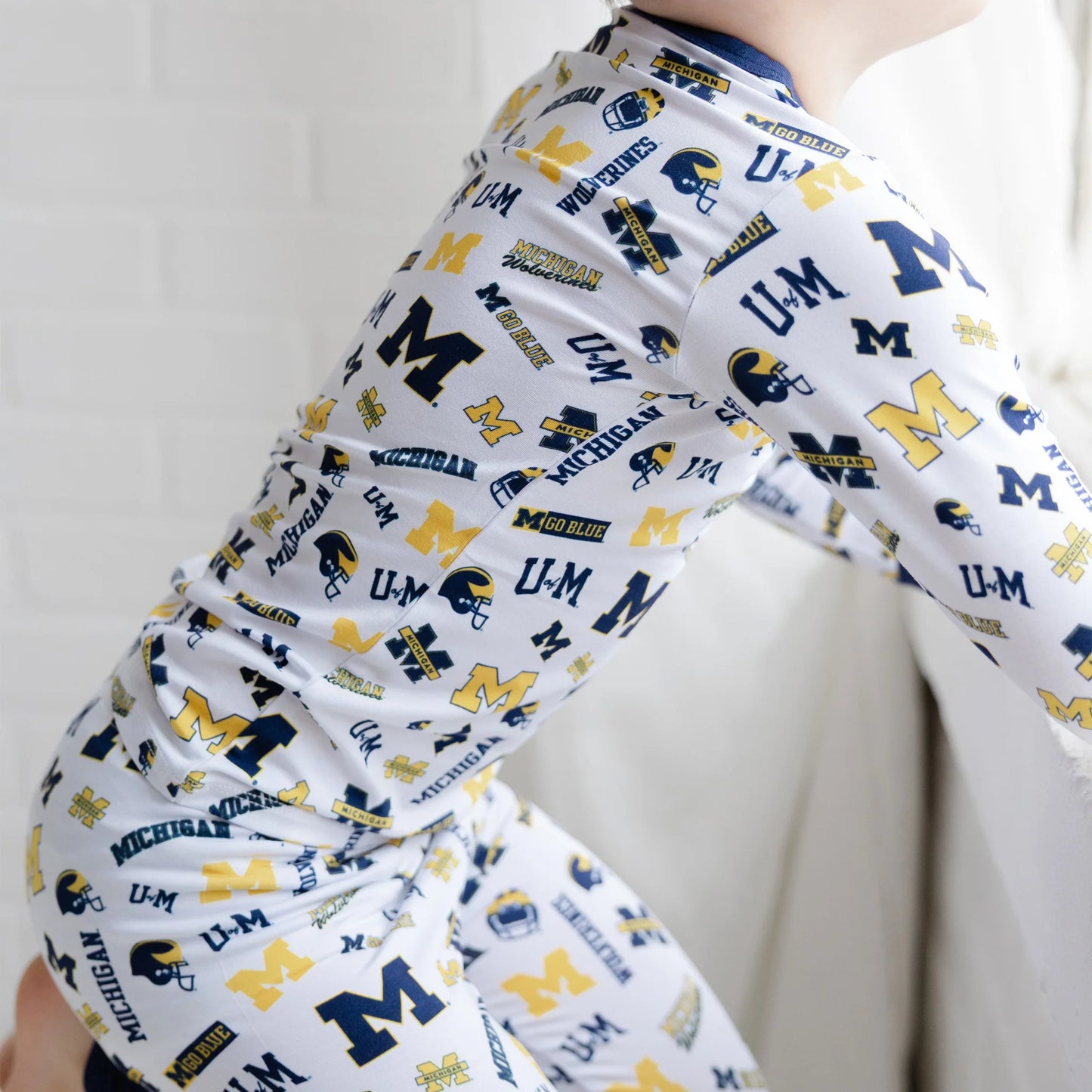 Michigan Wolverines Two Piece Pajama Set