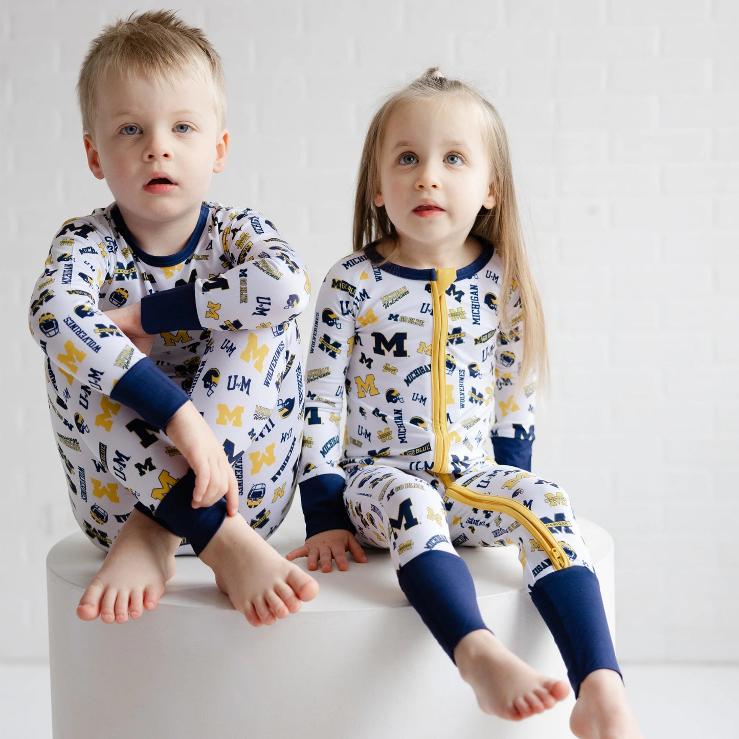 Michigan Wolverines Two Piece Pajama Set