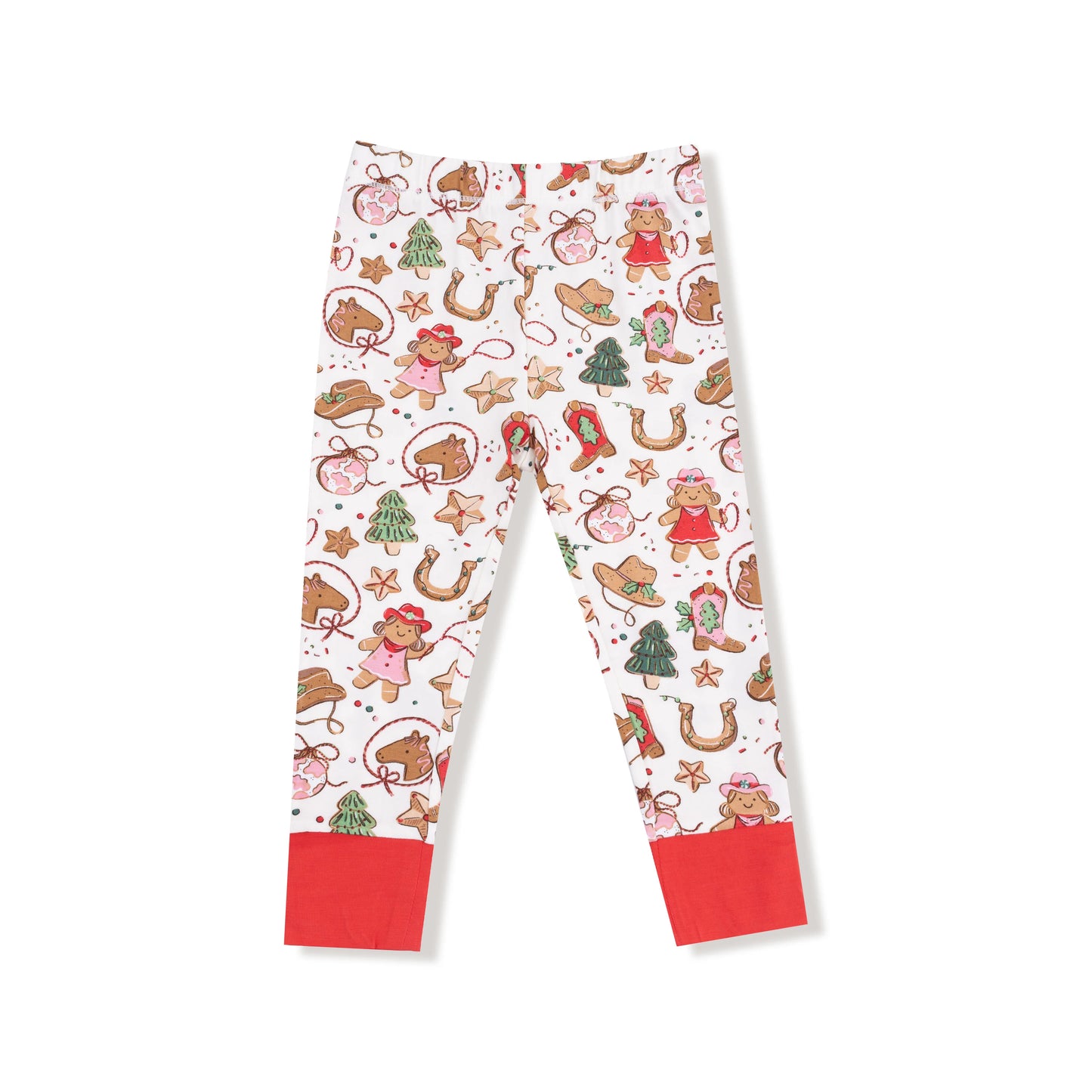 Cowgirl Christmas Long Sleeve Loungewear Set