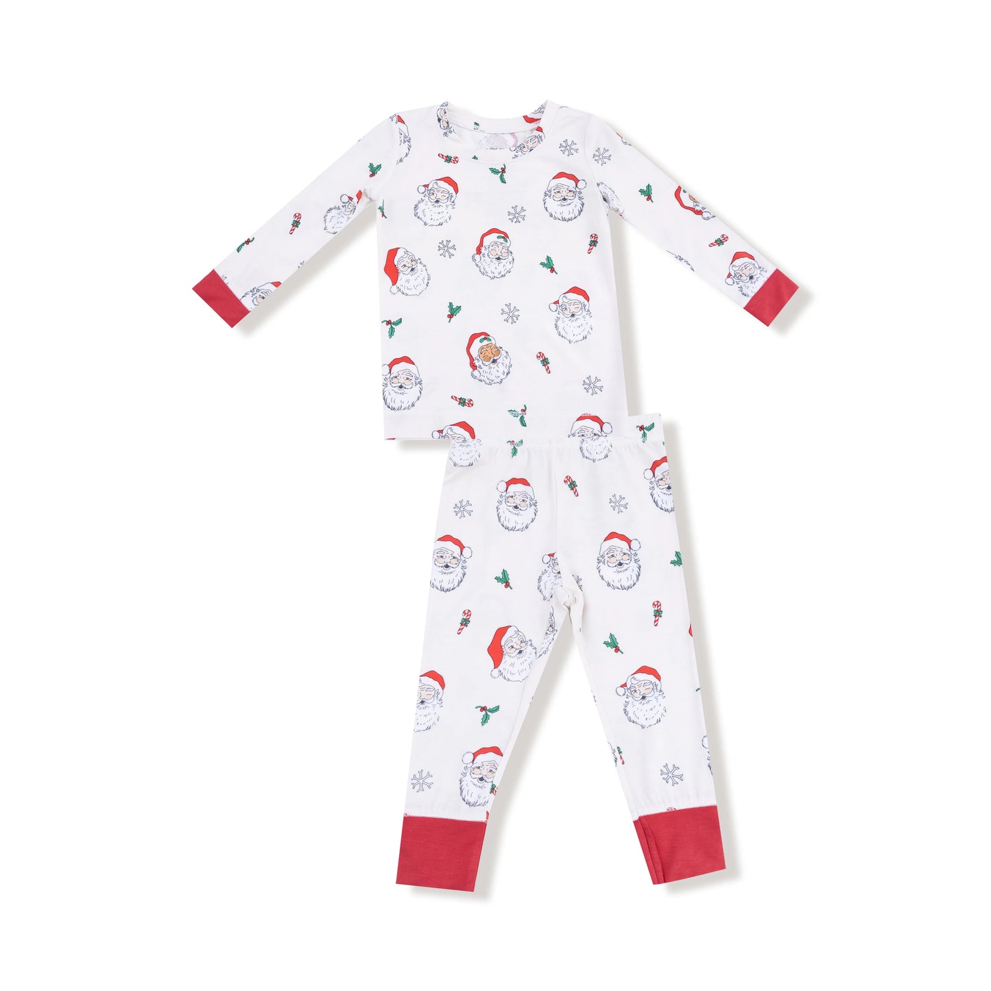 Vintage Santas Long Sleeve Loungewear Set