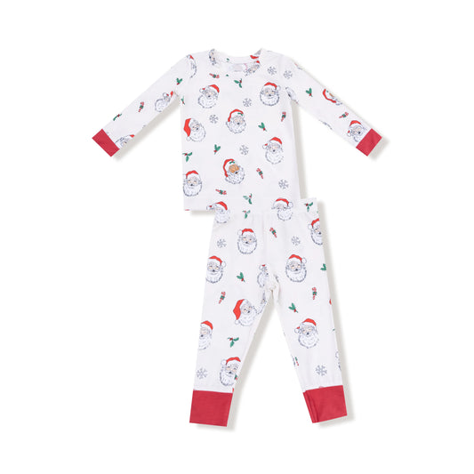 Vintage Santas Long Sleeve Loungewear Set