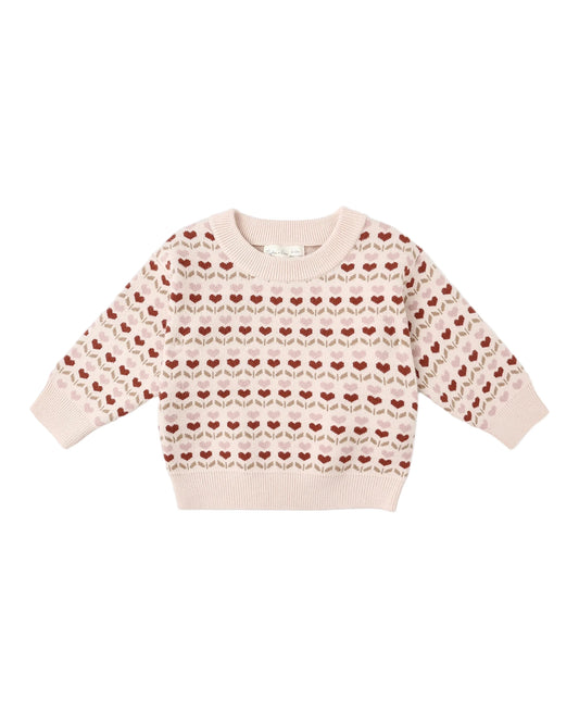 Shiloh Sweater || Ruby Hearts