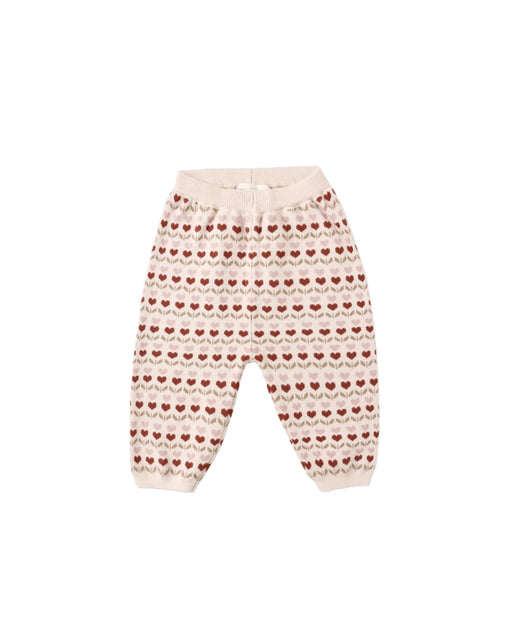 Knit Pant || Ruby Hearts