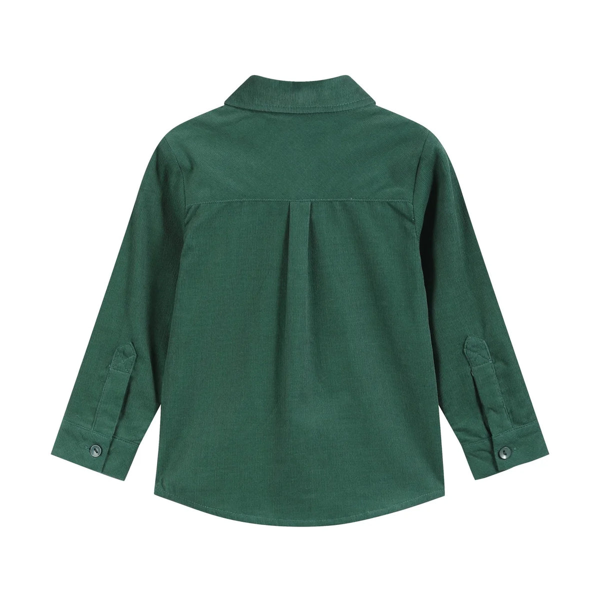 Green Corduroy Santa Shirt