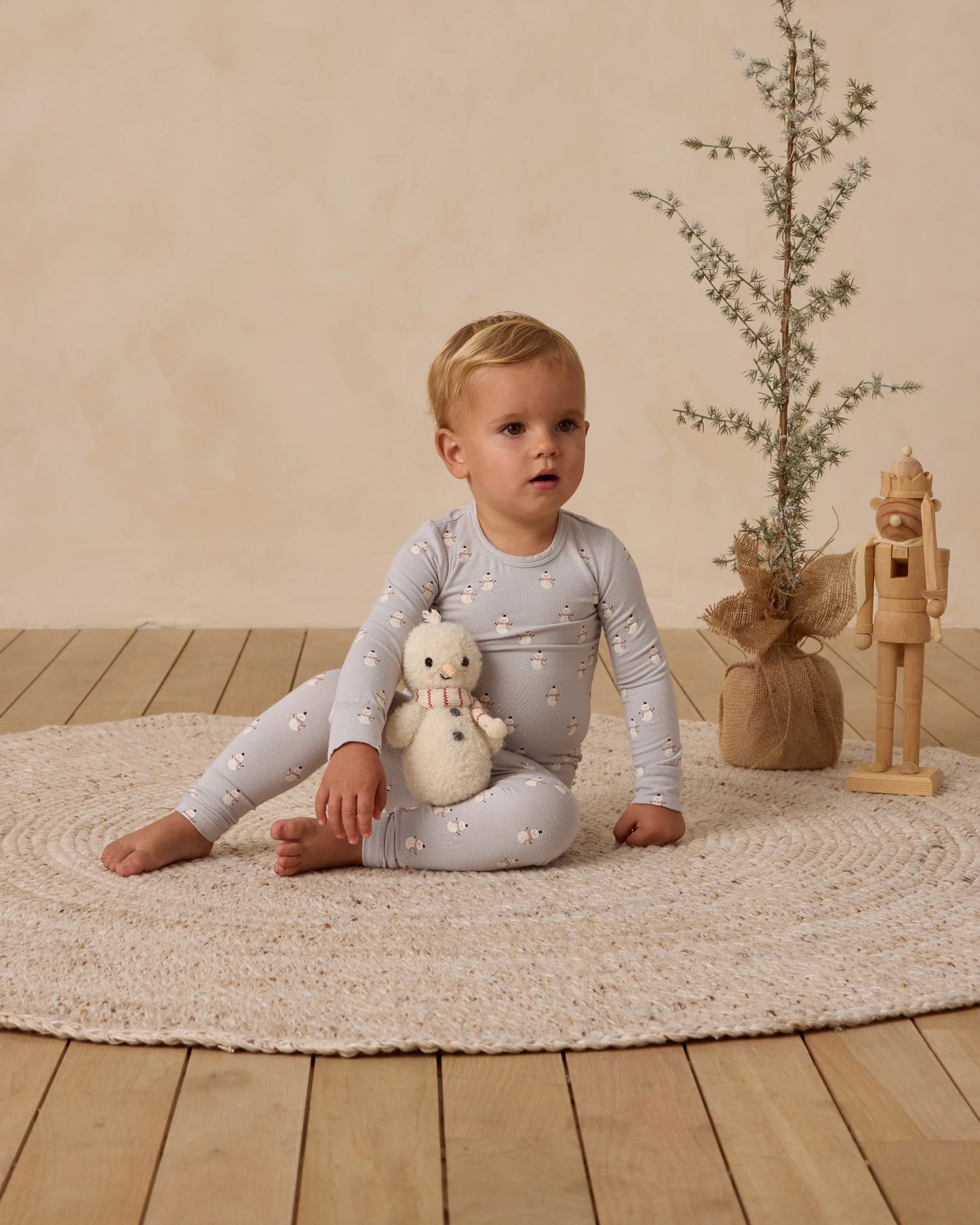 Bamboo Pajama Set || Snowmen