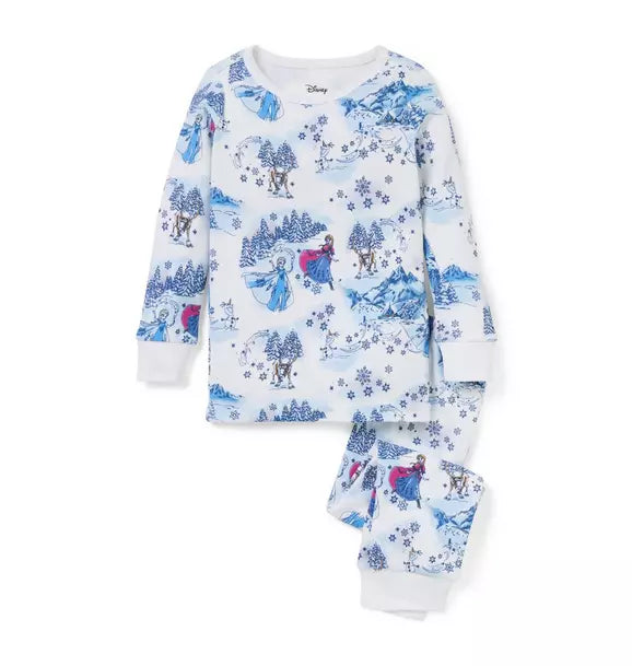 Janie and Jack Frozen Disney Long Sleeve Sleep Set