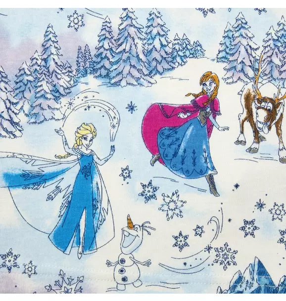 Janie and Jack Frozen Disney Long Sleeve Sleep Set