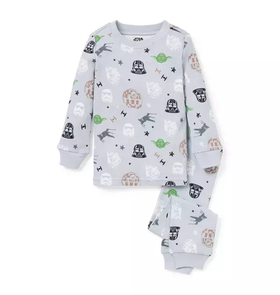 Janie and Jack Star Wars Disney Long Sleeve Sleep Set