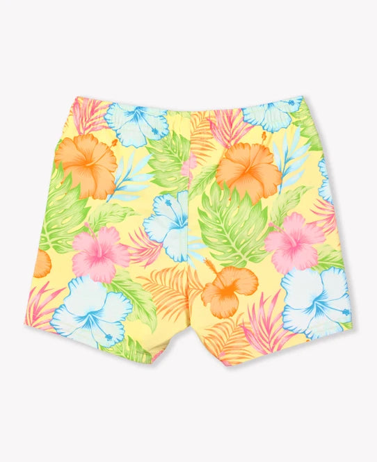 Happy Hula Swim Trunks