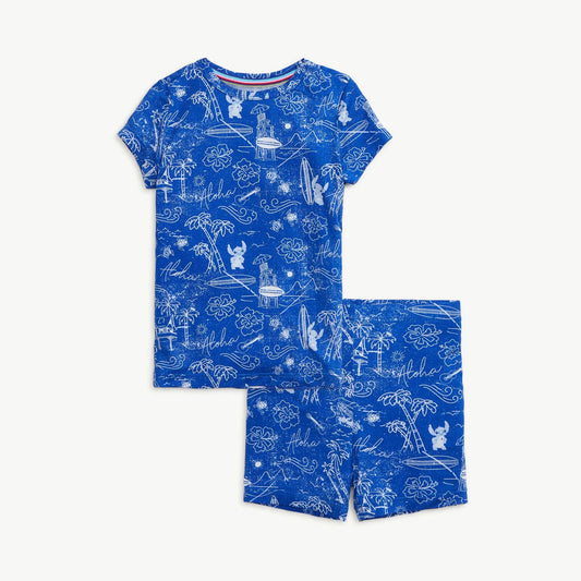 Disney | Magnetic Me Lilo & Stitch modal magnetic no drama pajama short sleeve set