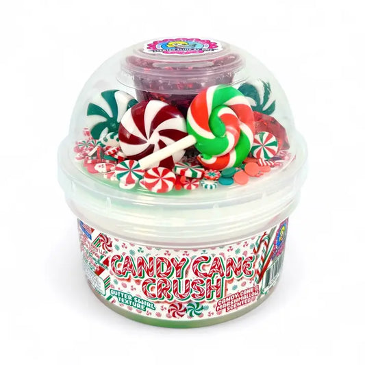 Candy Cane Crush Slime