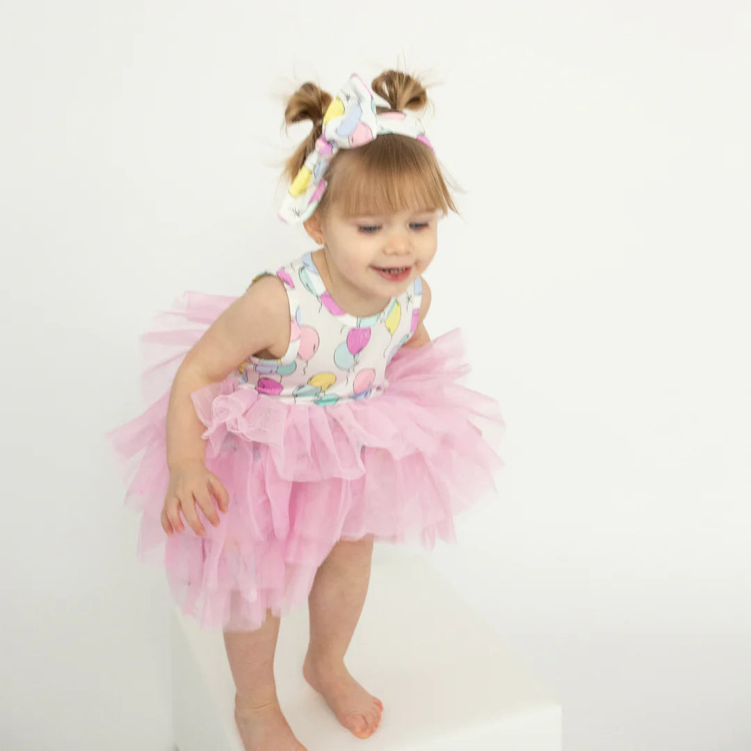 Balloons Twirly Tank Tutu Dress