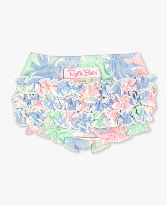 Pastel Palms Flutter Tank And Bloomer Set