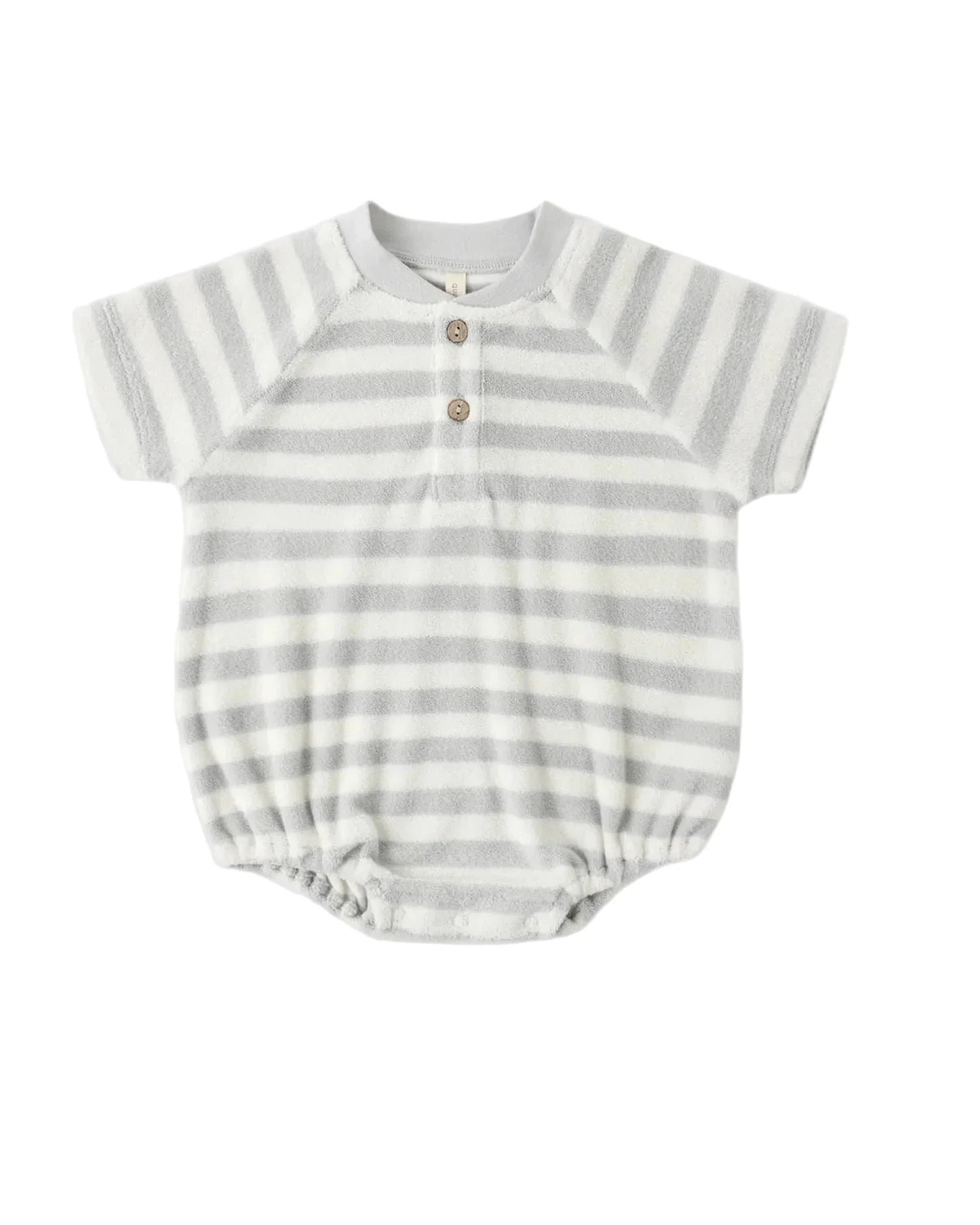 Terry Henley Romper Sky Stripe