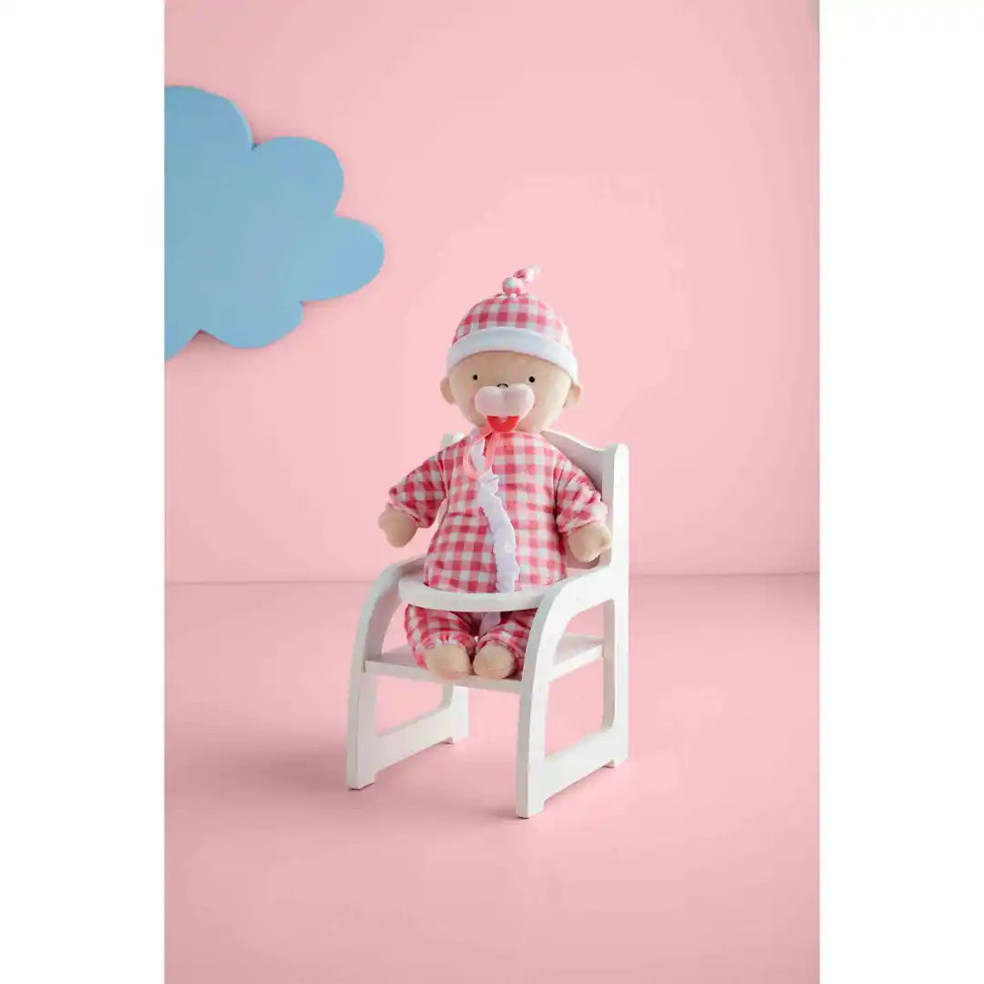 Baby Doll and High Chair Set