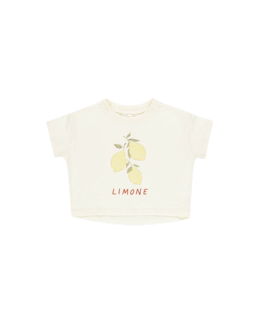 Boxy Tee || Limone