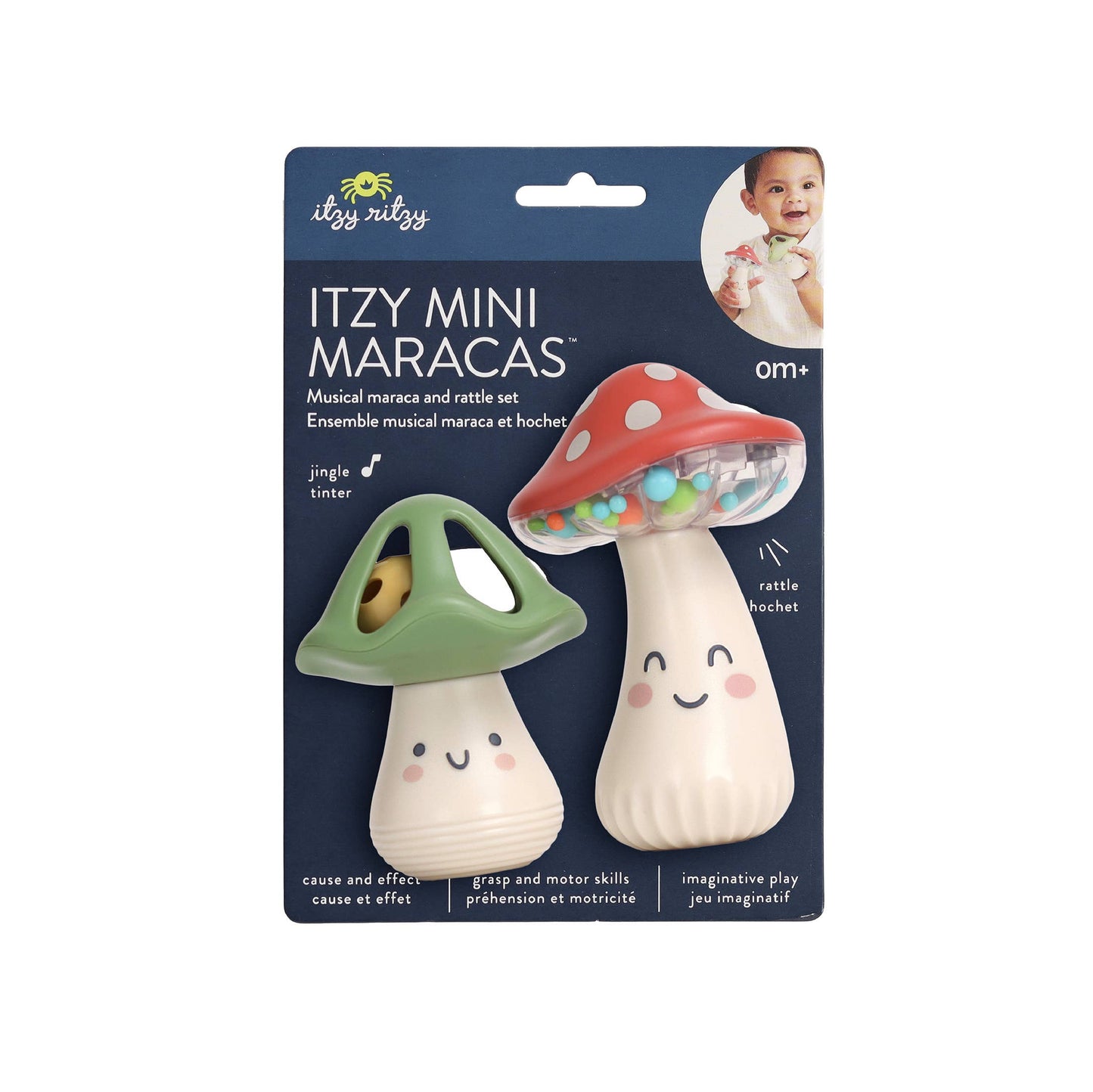 Itzy Mini Maracas™ Musical Rattle Set