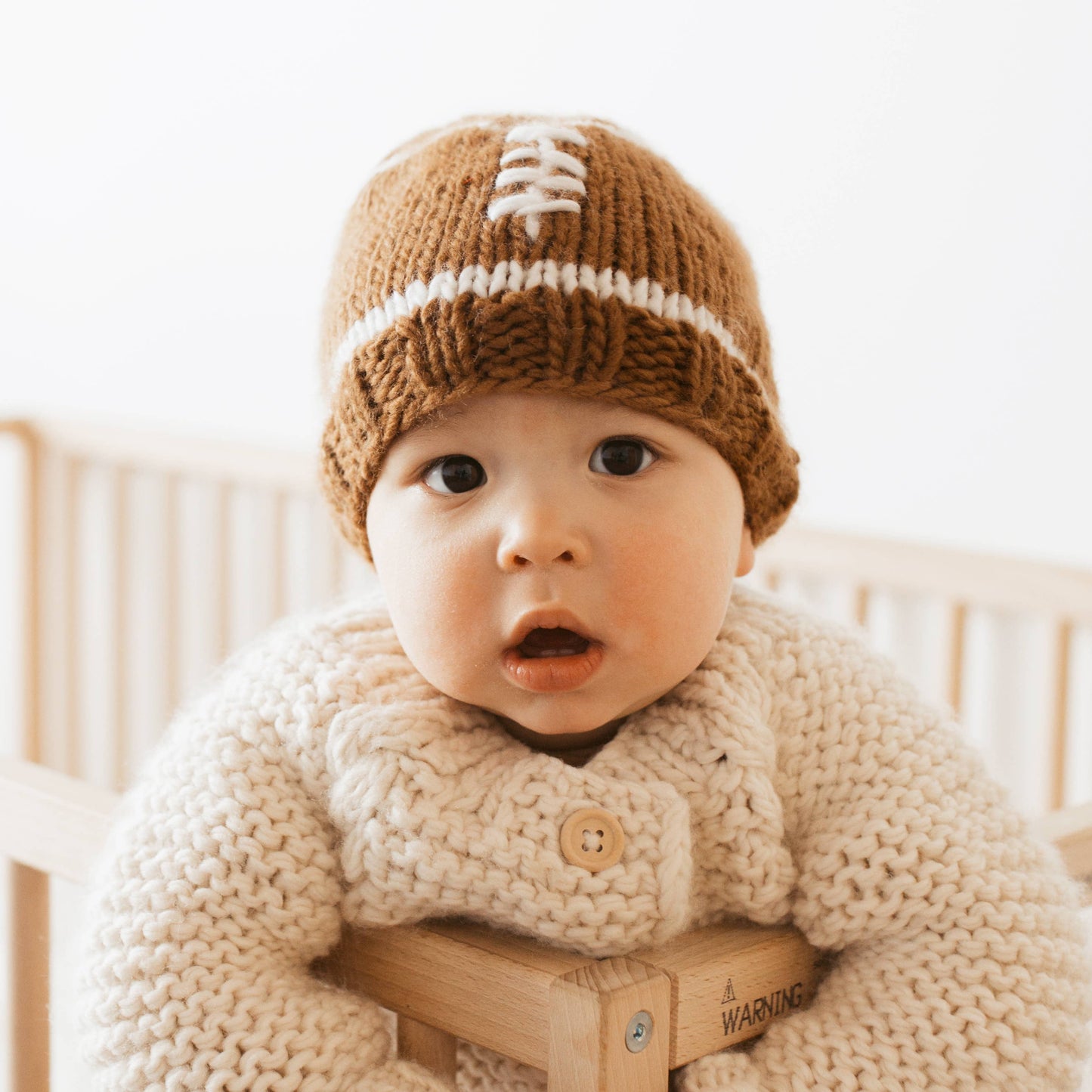 Football Beanie Game Day Hat Baby & Kids