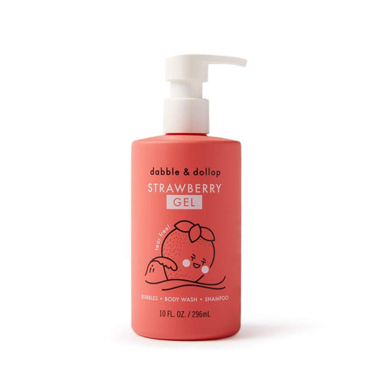 All-Natural Strawberry Shampoo, Body Wash & Bubbles