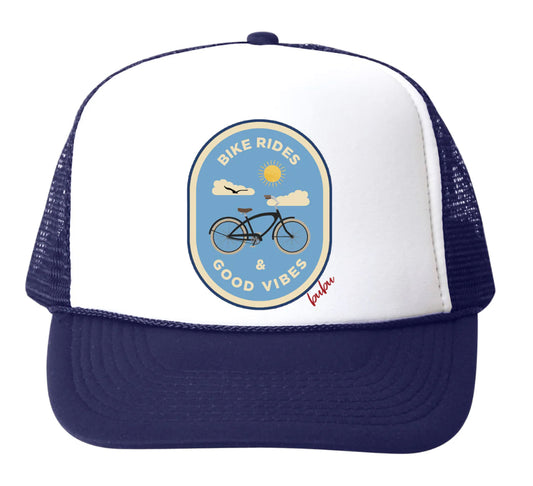 Bike Rides & Good Vibes Trucker Hat
