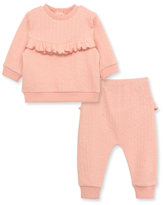 Peony Cable Pant Set