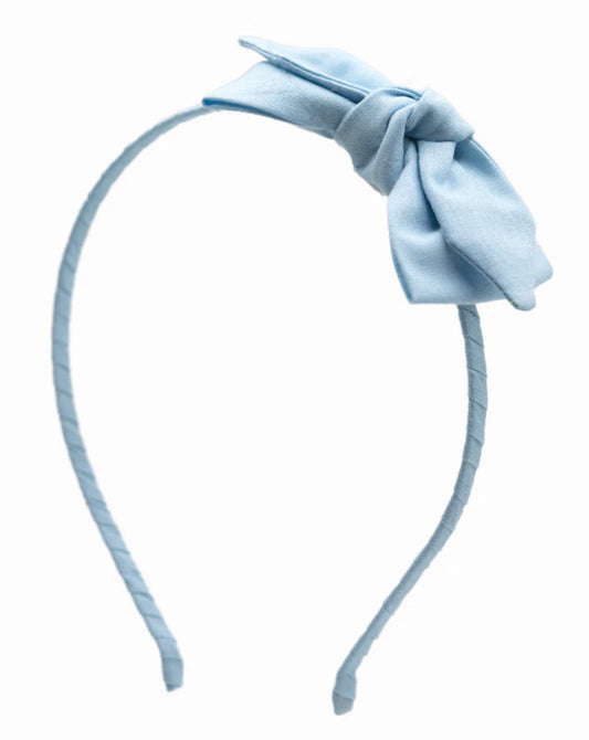 Livy Lou Light Blue Cotton Headband