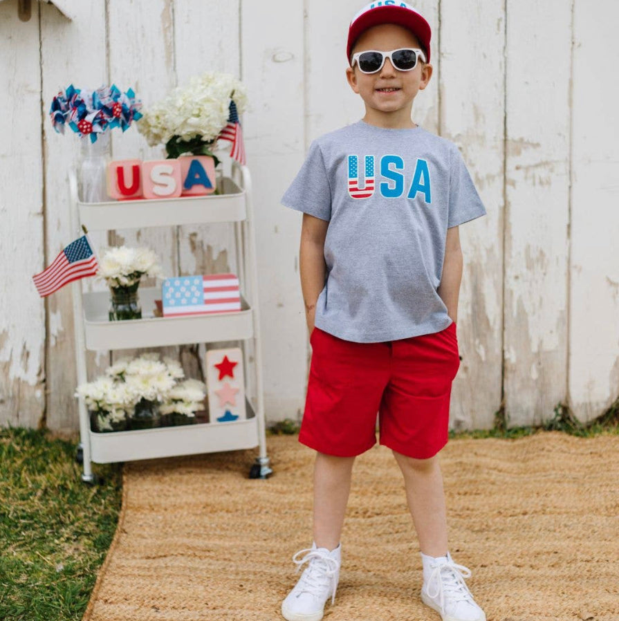 Patriotic USA Short Sleeve Shirt