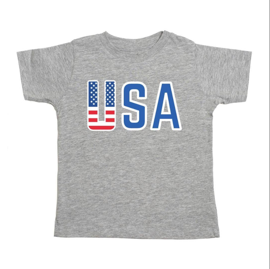 Patriotic USA Short Sleeve Shirt