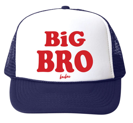 Big Bro Navy Trucker Hat