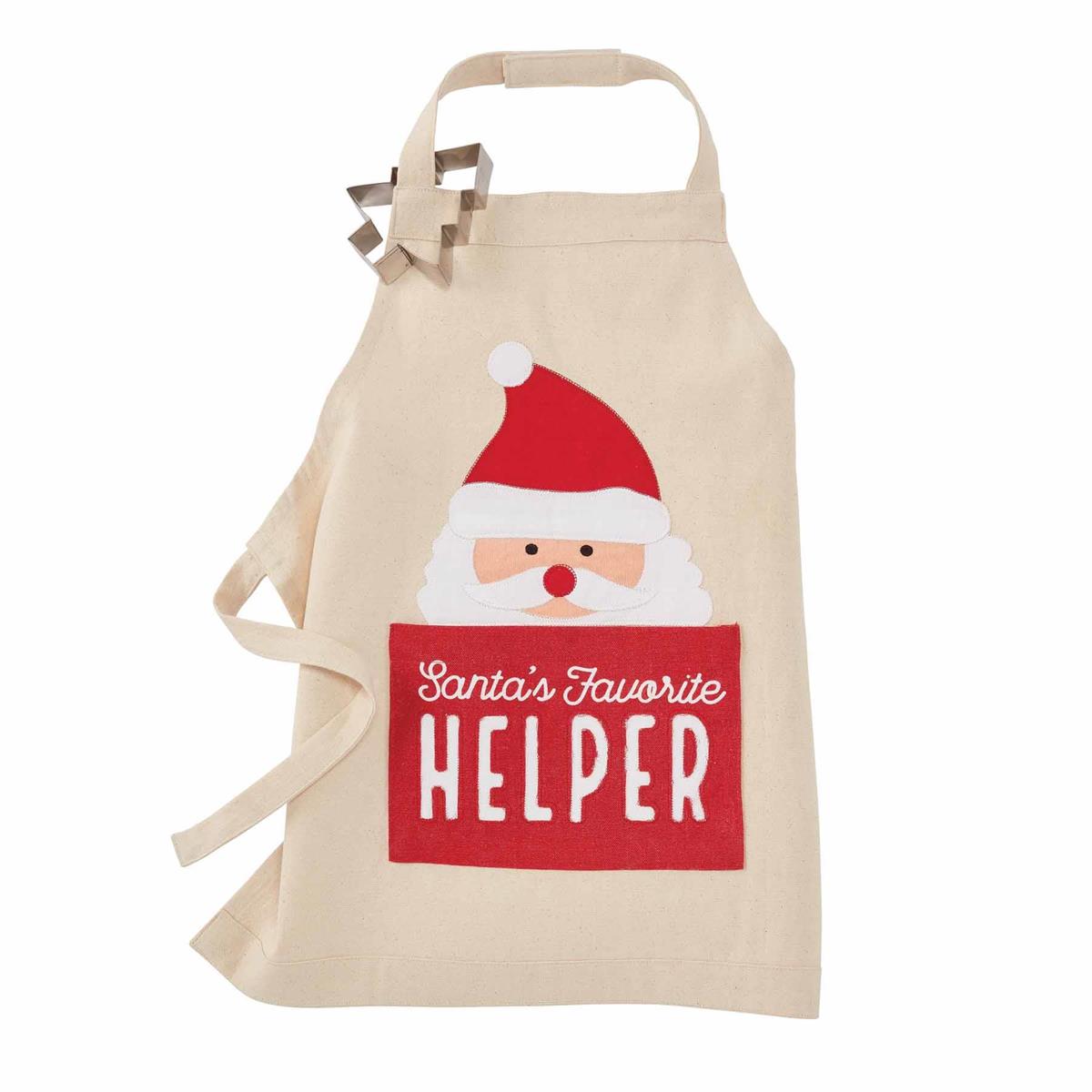 Kids Christmas Apron Set