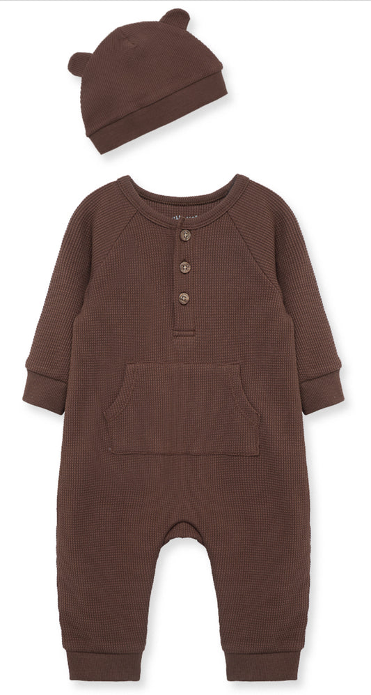 Chestnut Coverall and Hat