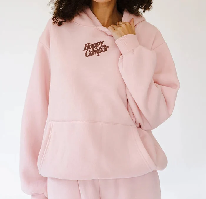 Puff Series Core Youth Hoodie Light Pink