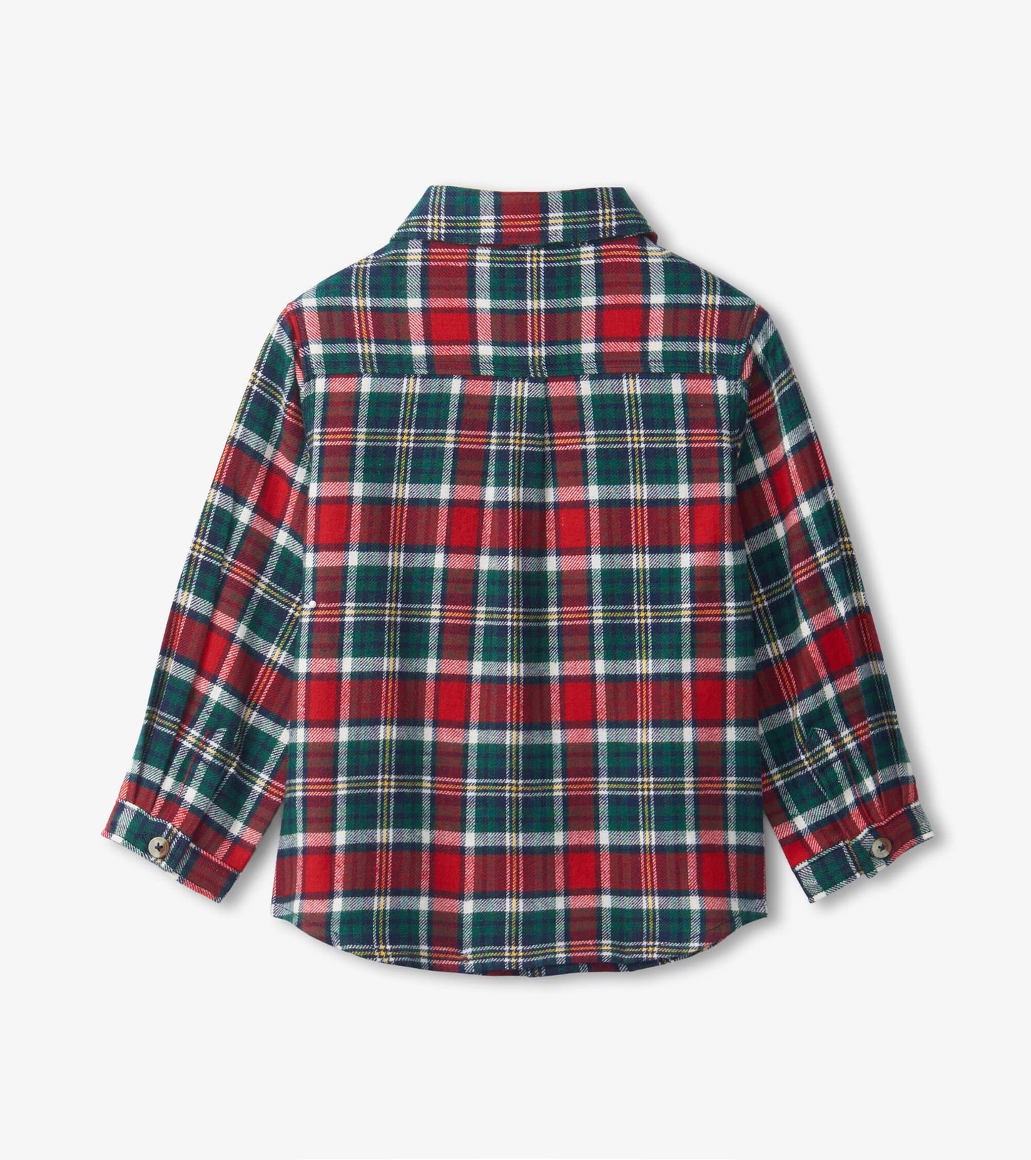 Winter Plaid Button Down Shirt