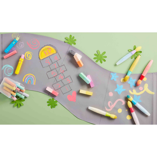 Paint Brush Chalk Set