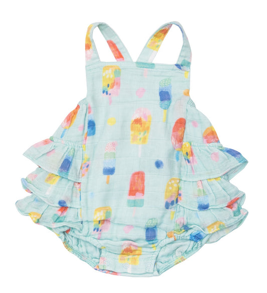 Popsicles Ruffle Sunsuit