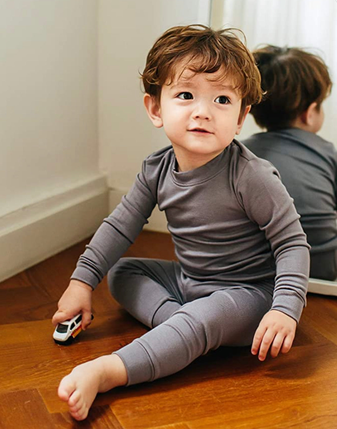 Vaenait Baby Modal Long Sleeved Pajamas