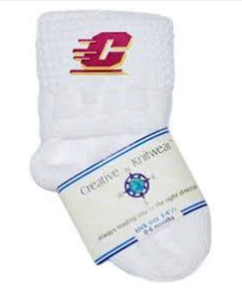 College White Non-Kickoff Socks