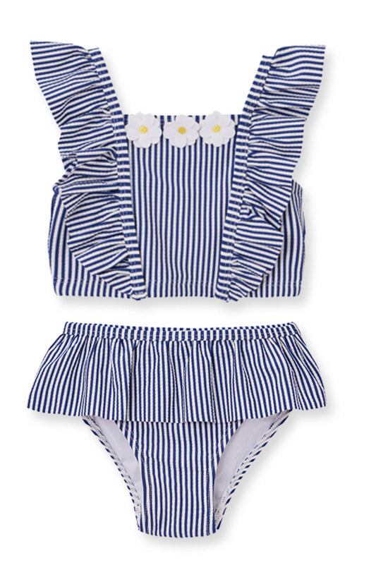 Daisy Stripe Swimsuit