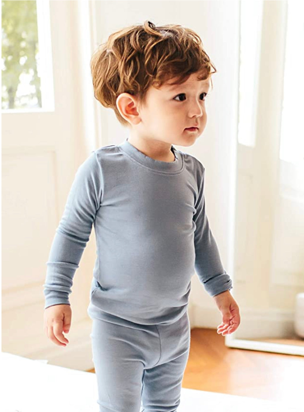 Vaenait Baby Modal Long Sleeved Pajamas