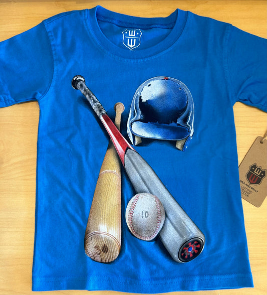 Baseball Equipment Short Sleeve Tee