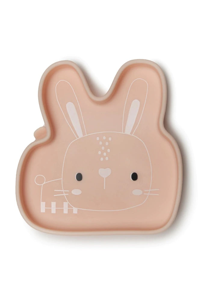 Born to Be Wild Silicone Suction Snack Plate