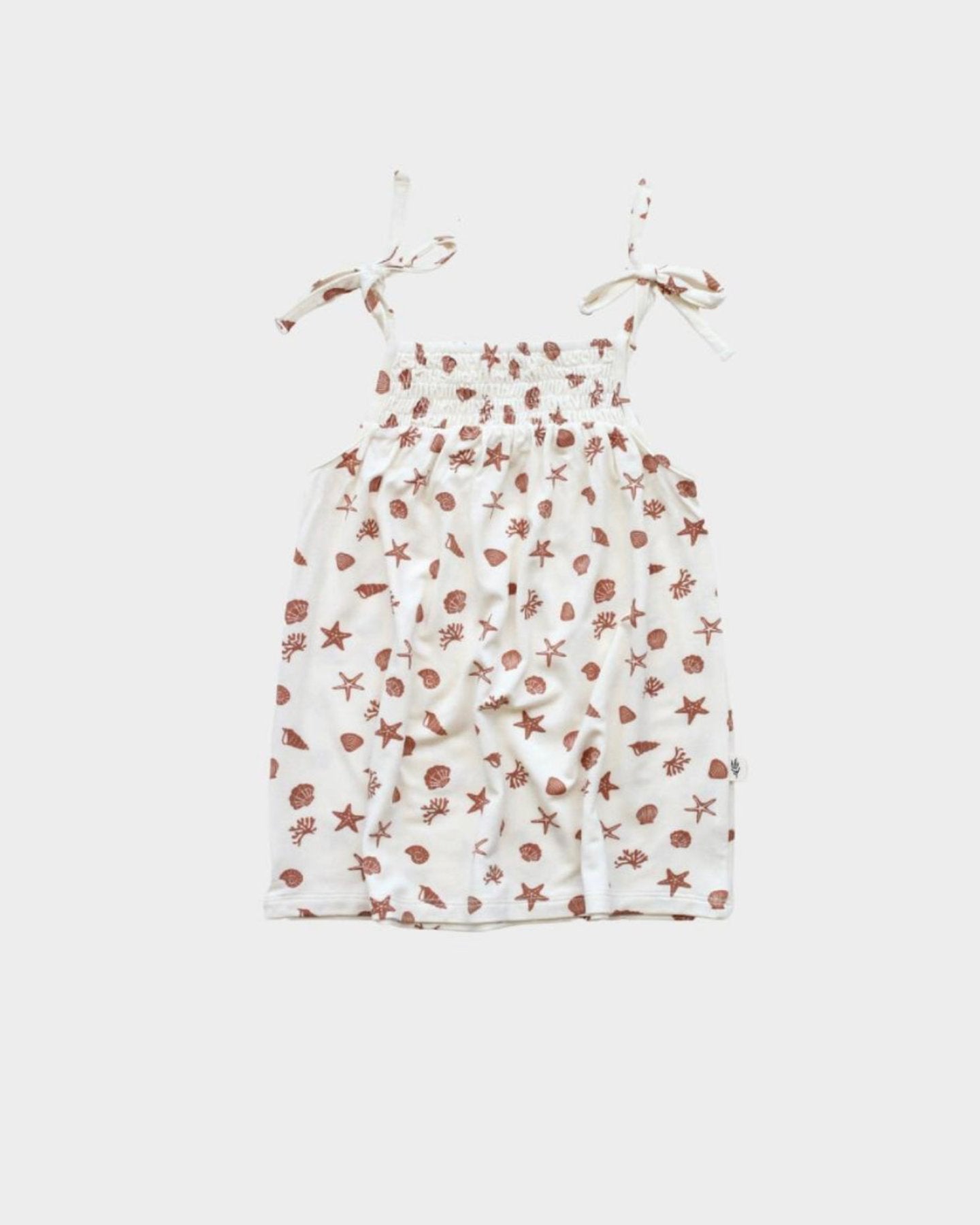 Seashells Smocked Summer Dress