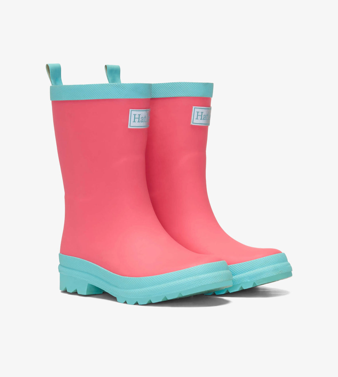 Bubblegum Matte Rain Boots