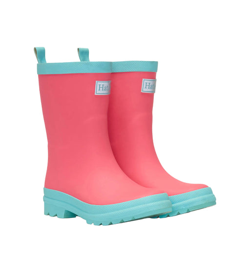 Bubblegum Matte Rain Boots
