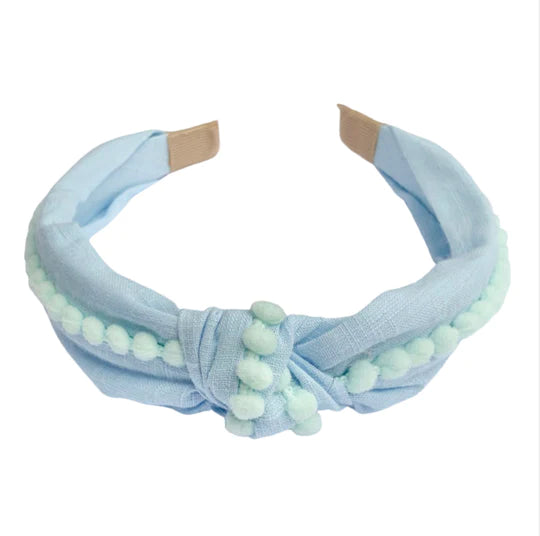 Pom Pom Knot Headband