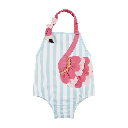 Little Girl’s Flamingo Swimsuit