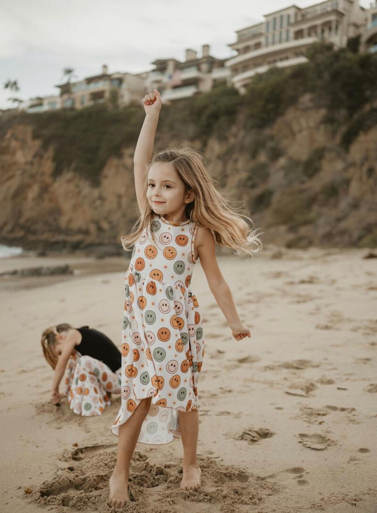 Smile Print Dress