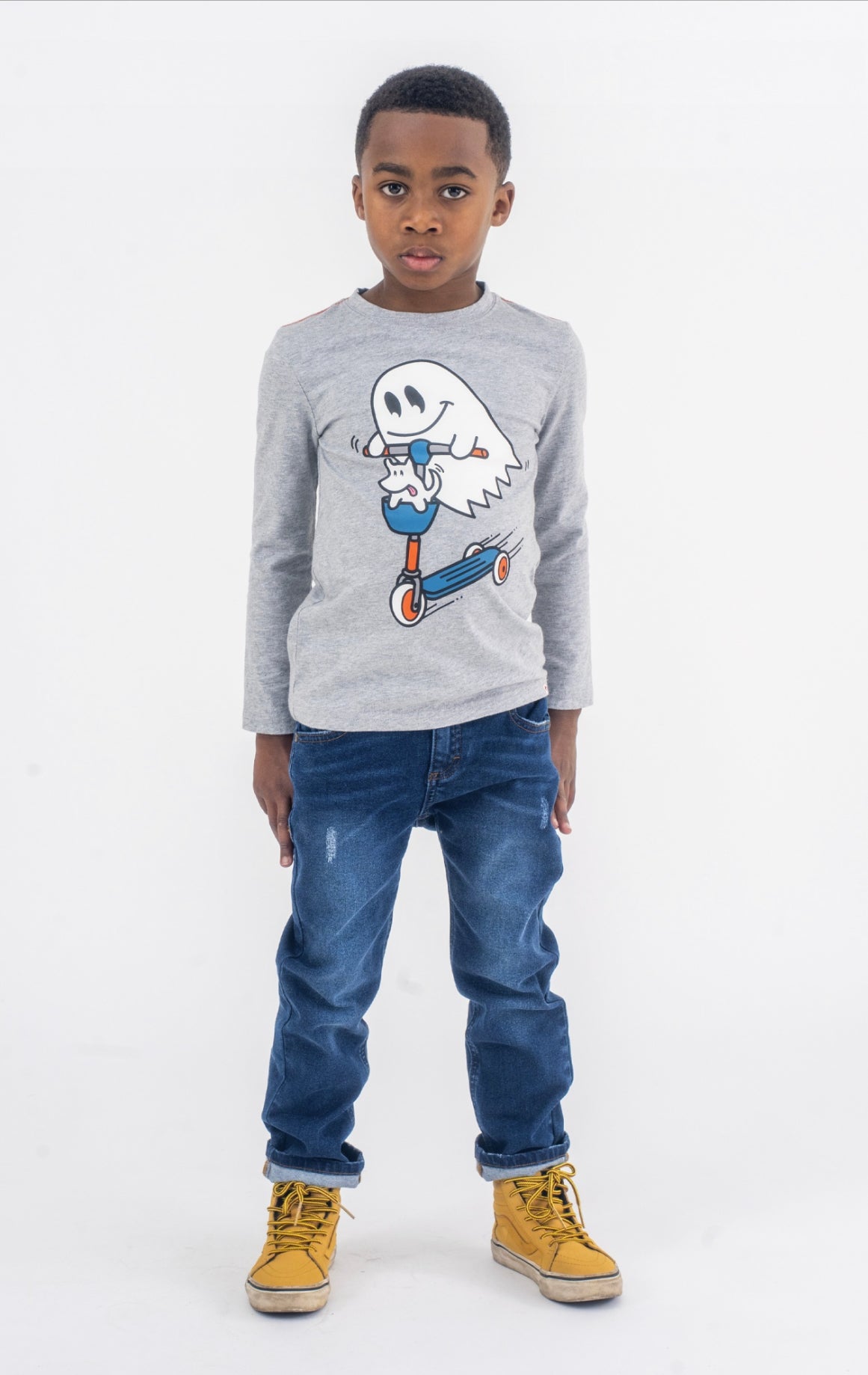 Ghost Friends Long Sleeve Tee