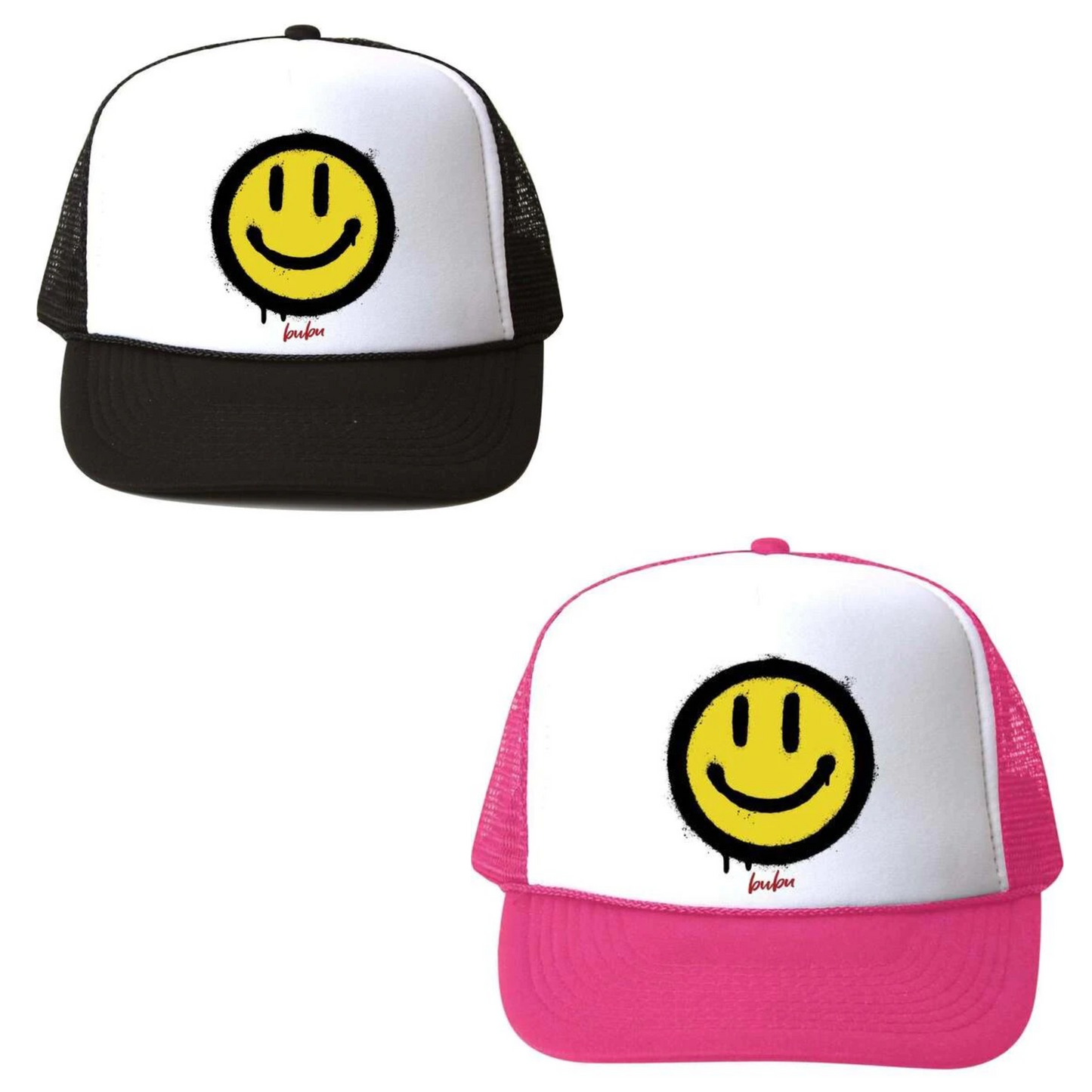 Smiley Face Trucker Hat